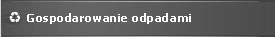Gospodarowanie odpadami